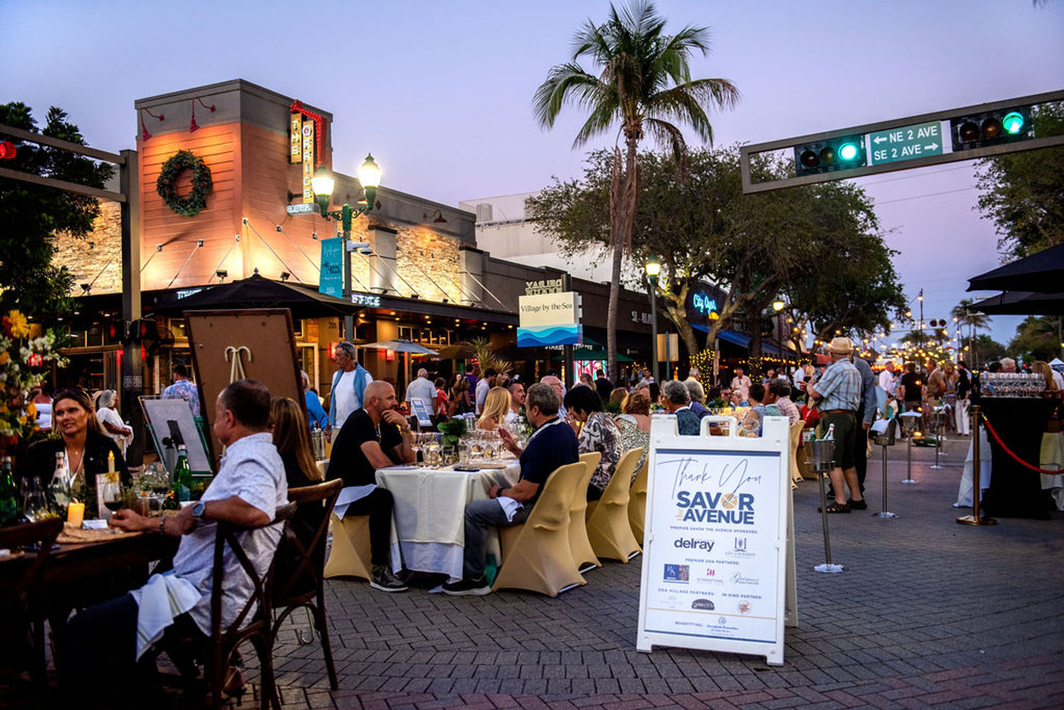 Atlantic Avenue Delray Beach street scene